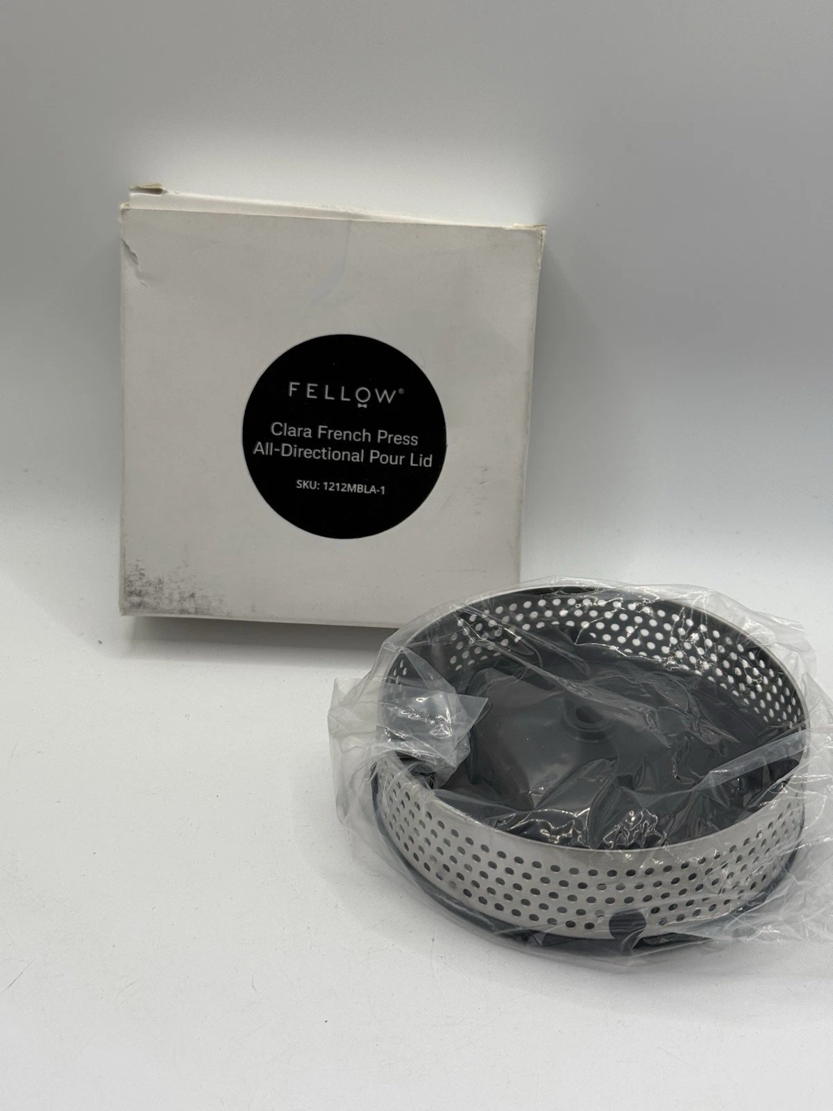 Fellow clara french press all directional pour lid - new in box ( lid only!)