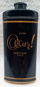 Vintage Avon Occur! Perfumed Talc Full Tin 2.75 oz.