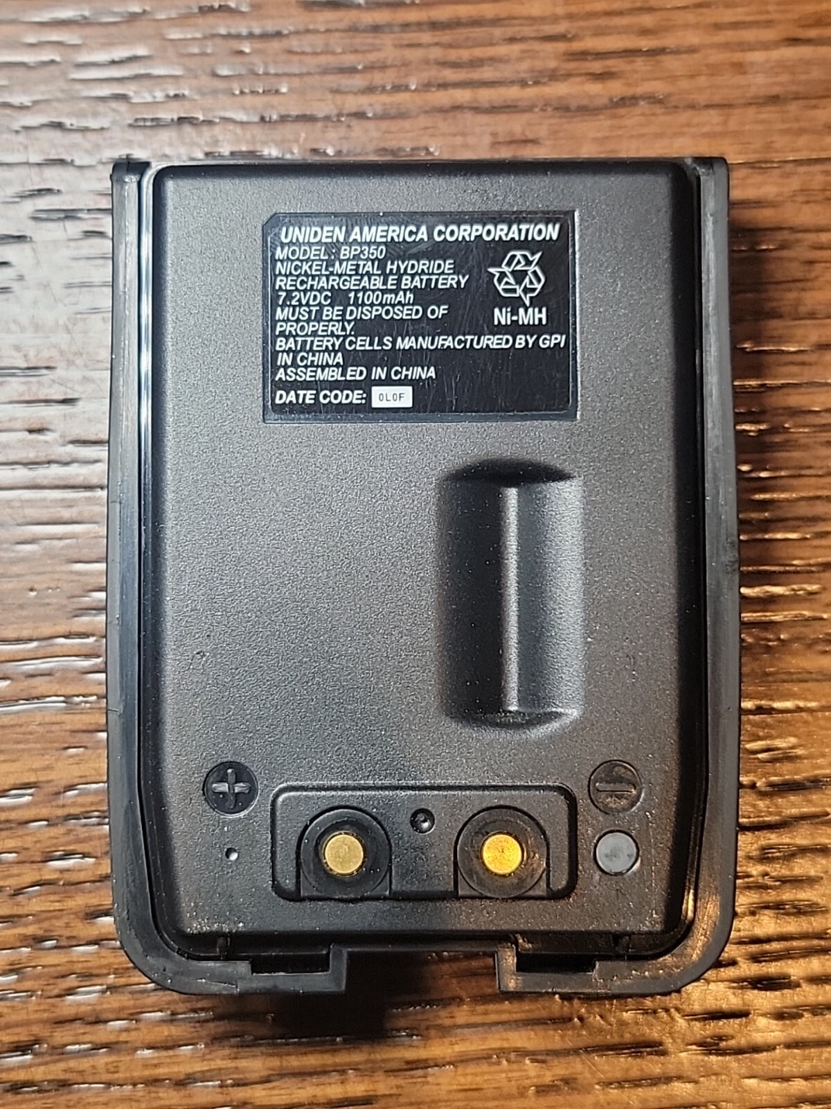 Uniden MHS350 Handheld Marine 2way VHF Radio 2 Batteries + Charger WORKS READ eBay