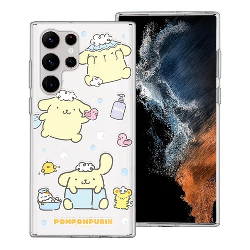 Hello Kitty Pompompurin Bath Clear Jelly Cover for Galaxy S25 Ultra Plus Case - Picture 38 of 97