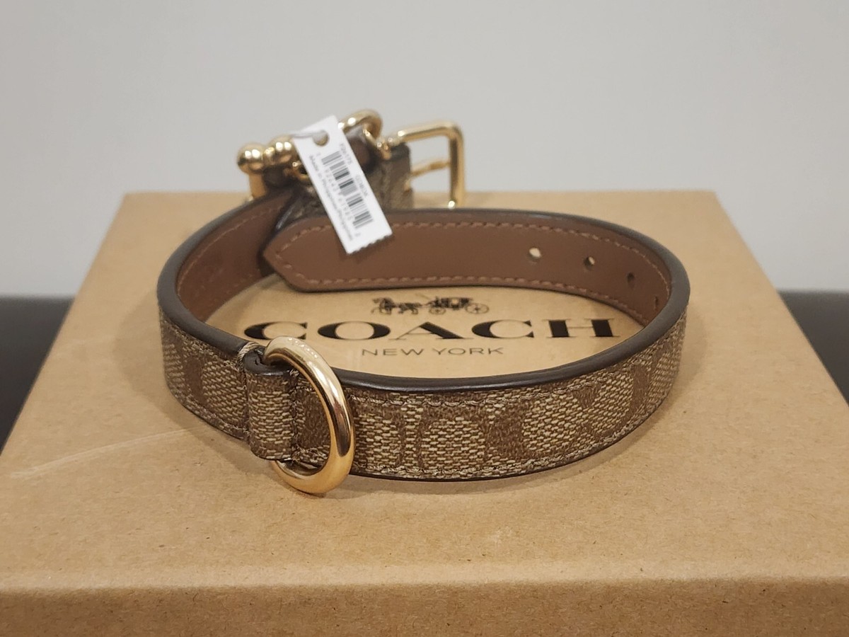 COACH チェック柄 犬の置物レア！！ 楽天市場】コーチ ペット用品 COACH 犬用首輪 大型犬
