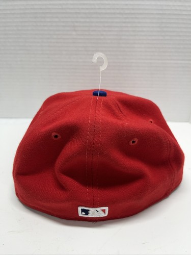 Philadelphia Phillies New Era On-Field 59FIFTY Sombrero Ajustado Granate Talla 7 - Imagen 2 de 6