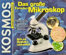 KOSMOS Das große Forscher-Mikroskop - Experimentierkasten in OVP mit Anleitung