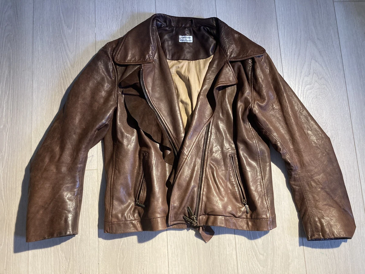 フィロソフィー　アルベルタ フェレッティ レディース　レザージャケット Alberta Ferretti Coats, Jackets & Vests Leather Outer Shell for