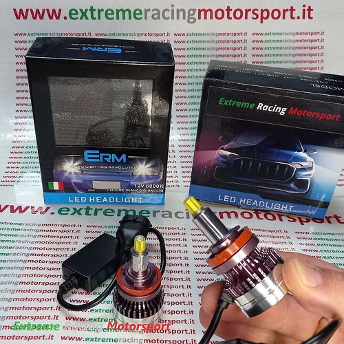 Lampa 58515 Lampadine H11 Multiled 12V – 18 LED SMD, Bianche, Kit Da 2 Pezzi – Alta Visibilità