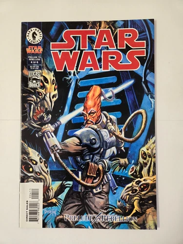 STAR WARS PRELUDE TO REBELLION #4 OF 6 NEAR MINT UNREAD COPY DARK HORSE 1999