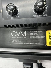 GVM GVM-1500D 2PK 75W BI-COLOR RGB SOFT LED PANEL W/ STANDS