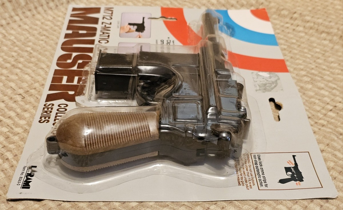 M712 Z-Matic Cap Gun Toy Mauser Collectors Series Larami M712 Z-Matic Cap Gun Toy Mauser Collectors Series Larami