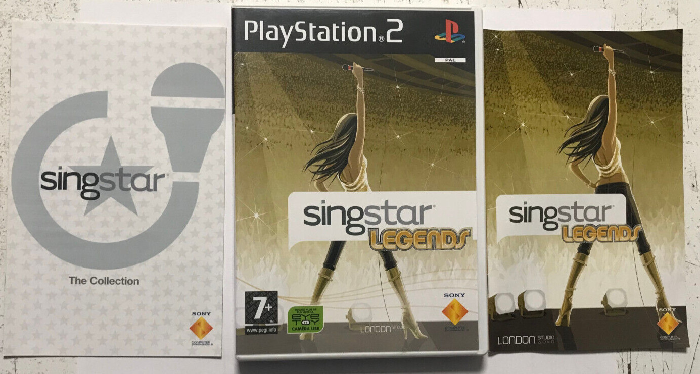 Singstar Legends PS2