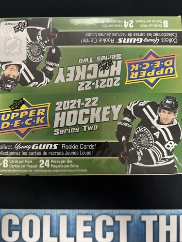 Upper Deck 2021-22 Series 2 Ice Hockey Retail Box - 24 Packs