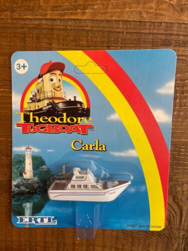 1998 Theodore Tugboat "Carla" Ertl (Factory Sealed) 34006 Diecast FREE SHIPPING! - Picture 1 of 7