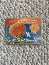 Vintage 1990s Celestial Seasonings Mandarin Orange Spice Tea Advertising Magnet