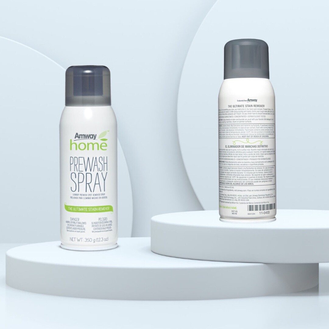 Amway Home 5 Pack Prewash Spray Stain Remover for Tough Stains