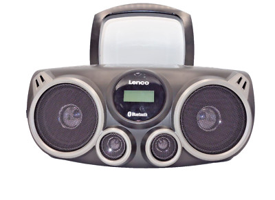 Lenco SCD-100BK Tragbares PLL FM-Radio CD-Player Bluetooth  USB s.Beschreibung