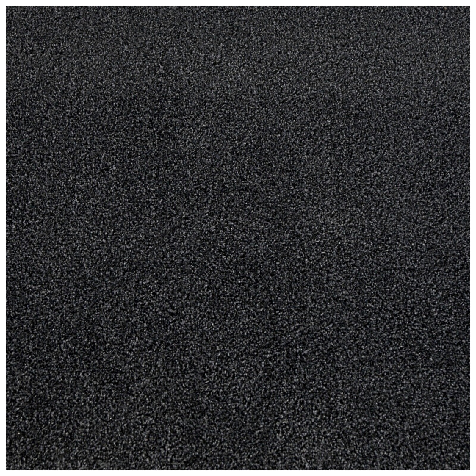 CUT PRICE Grey Silver Black Twist Felt Back Carpet £9.99m² Cheap