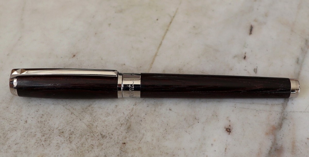 Stylo Roller S.T. Dupont Élysée En Palissandre - Finition Bois Rare Et Prestigieuse