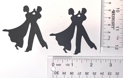 DANCERS cardstock paper die cut embellishments