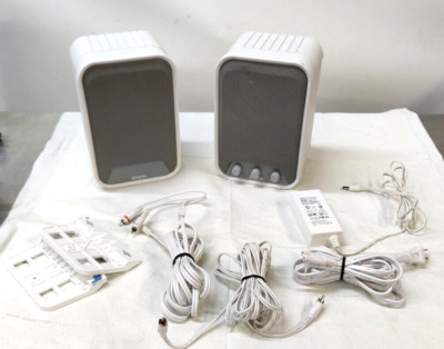 Pair of Epson ELPSP02 2.0 Active Speaker System Set 30 Watt RMS