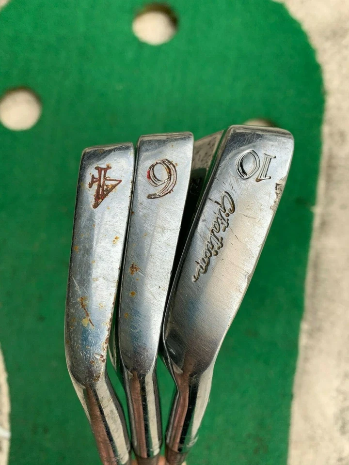 H&B POWERBILT LEVELUME R/H POWERBILT TRUE TEMPER STEEL SHAFT 4, 6, 10 irons - Image 3 of 4