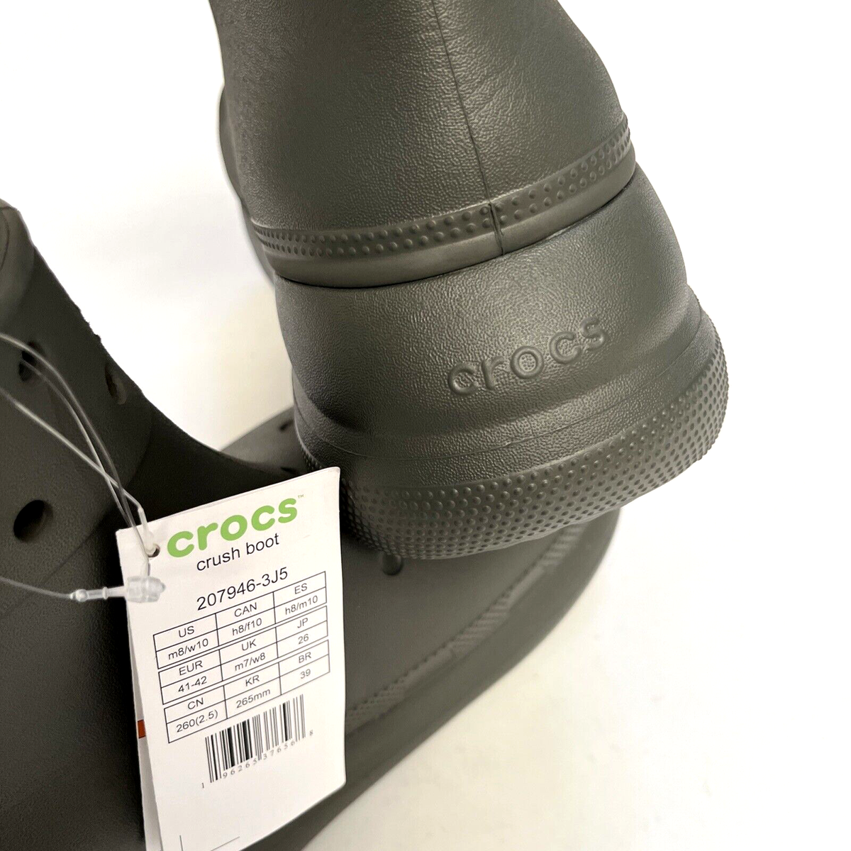 靴 crocs crush boot green 23cm Crocs Green Crush Boots Crocs