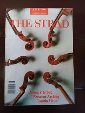 The Strad Magazine - August 1990 - Nework Group, Brescian Arching, Tasmin Little