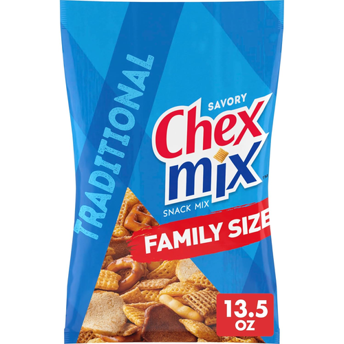 Traditional Savory Snack Mix, Family Size, 13.5 Oz