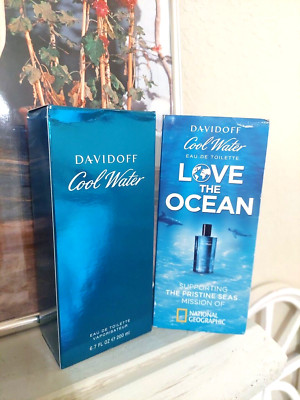 COOL WATER, BY DAVIDOFF EAU DE TOILETTE  6.7 Fl OZ 200ML spray for Men