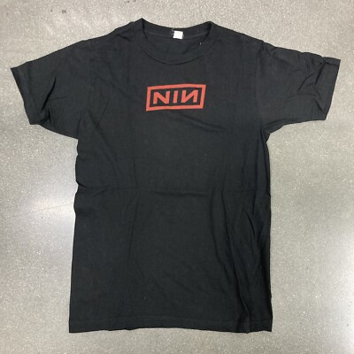 NIN 2007 ツアーTシャツ Mサイズ オリーブ Made in USA NIN 2007 ツアーTシャツ Mサイズ オリーブ Made in USA
