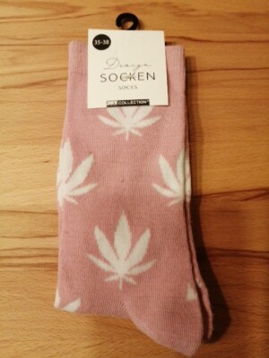 Hanf Design Style Socken, Geschenkide Gr. 35-38, Damen Top
