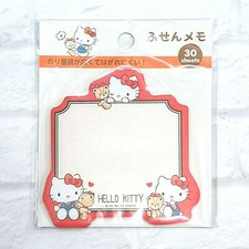 Sanrio Hello Kitty Memo Sticker Sticky Notes 30 Sheets Cute Stationary