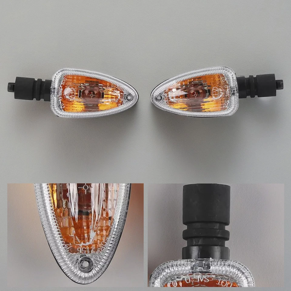 Luz indicadora de giro apta para BMW R1200GS 2004-2007 R1200R 2007-2012 Foto 2 de 4