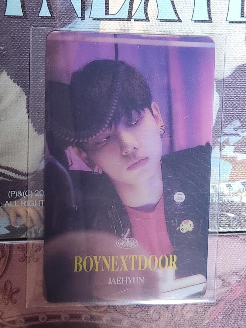boynextdoor Jaehyun Official Weverse POB, UMS POB, Japan Lucky