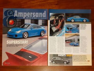 RUF RGT RS MAGAZINE ARTICLE PORSCHE 911 GT3 PAYS TRIBUTE TO THE PAST
