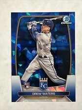 2023 Bowman Chrome Sapphire Edition #14 Drew Waters Kansas City Royals Rookie