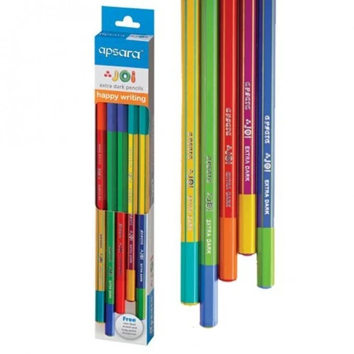 Apsara JOI Extra Oscuro Lápiz Sacapuntas Borrador Libre Paquete de 10 Escuela Hogar Oficina - Imagen 1 de 1