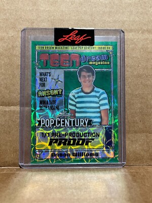 Anson Williams 2024 Leaf Pop Century 1/1 Pre Production Proof