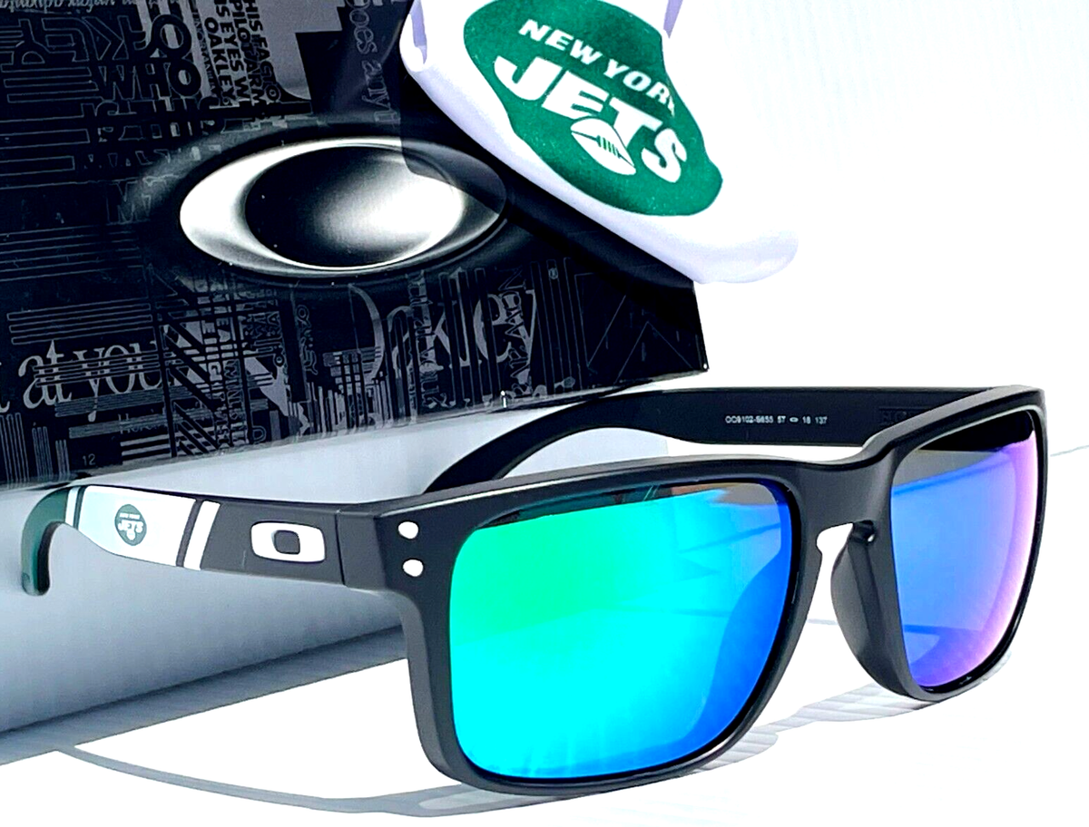 NFL Oakley Holbrook New York JETS POLARIZED Galaxy Jade Lens