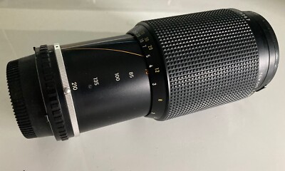 Nikon 70-210mm 1:4 E Serie, schwarz. Top Zustand, sauberes Glas, funktioniert gut. 