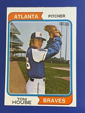⚾ 1974 Topps Baseball Base Card #164 Tom HOUSE - EXMT or better ⚾