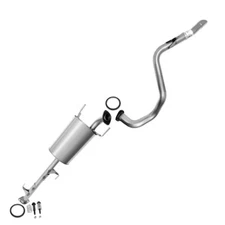 Stainless Steel Muffler Tailpipe Exhaust Kit fits: 2007-2014 FJ Cruiser 4.0L