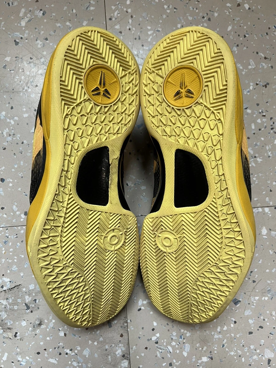 Nike Kobe 8 System Sulfur Electric 2012 sz 10.5 Black Mamba Zoom