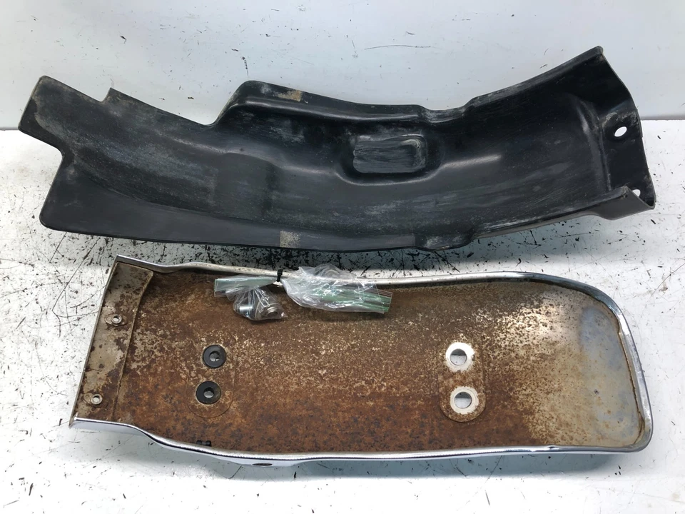 Conjunto guardabarros trasero/guardabarros interior Kawasaki kz400 kz 400 + herrajes Foto 4 de 4