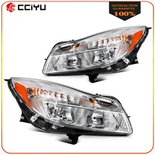 2x Headlight Assembly Pair For 2011-2013 Buick Regal Headlamps Set