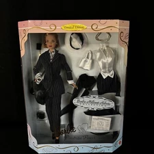 Barbie Millicent Roberts Pinstripe Power Doll 1997 Limited Edition Mattel