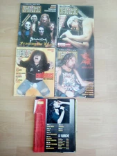 H/M Heavy Metal  riviste hard rock heavy metal  anni '90 ,USATI, LOTTO UNICO.