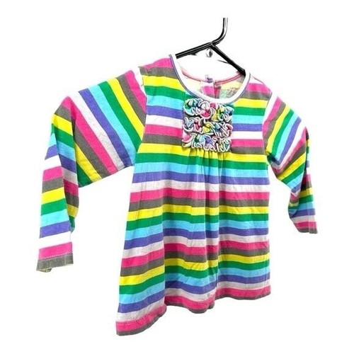 Carter’s | 2T Striped Rainbow Dress - Picture 3 of 9