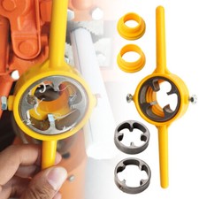 6-Piece Set Water Pipe Supplies Pipe Threading Machine Plastic Pipe Screw Die OD