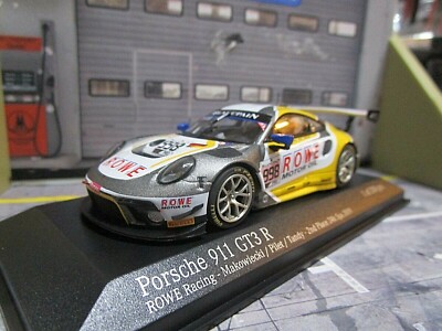 PORSCHE 911 991 GT3 R 24h Spa 2019 #998 ROWE Pilet Tandy Makowi Minichamps 1:43 
