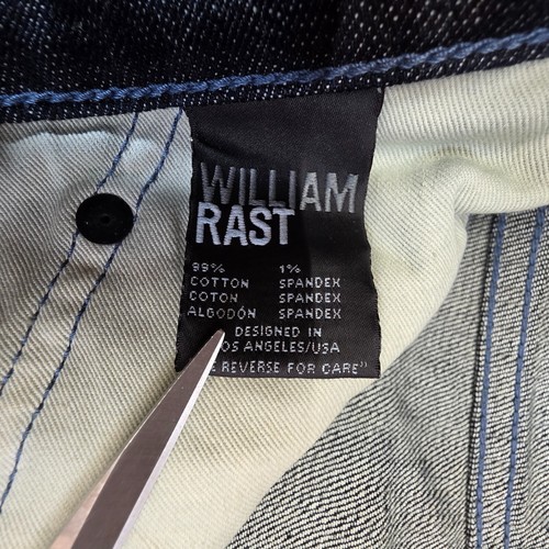 William Rast Isaac Relaxed Straight Dylan Banker Wash Size 33 - Picture 10 of 13