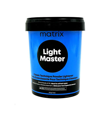 Matrix Light Master Classic Technique Powder Lightener UpTo  8 Levels 16 oz